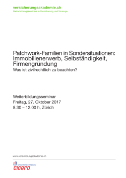 Patchwork-Familien in Sondersituationen