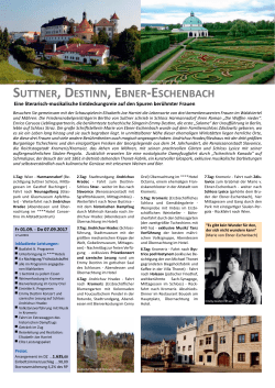 Reise-Details  - Elisabeth
