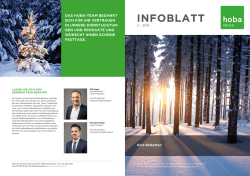 infoblatt - Hoba Druck AG