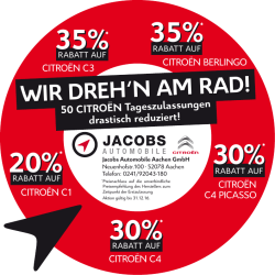 35% 35% 20%* 30% 30% - Citroen – Jacobs Automobile Aachen