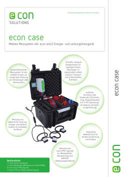 econ case - Xamax AG