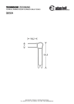 Q6504_Technische Zeichnung