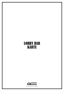 lobby bar karte