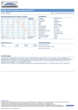 DWS (CH) Pension Garant 2017