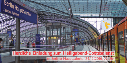 Herzliche Einladung zum Heiligabend