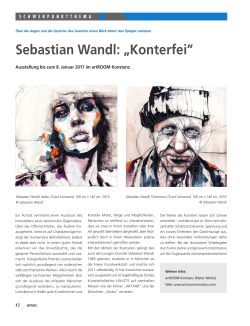 Sebastian Wandl: „Konterfei”