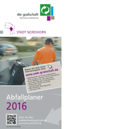Abfallplaner - Grafschaft Bentheim