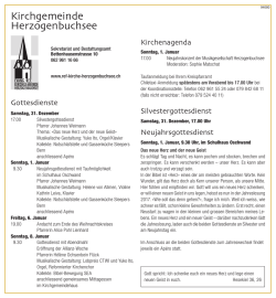 reformierte Kirchgemeinde Herzogenbuchsee