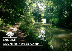 ENGLISH COUNTRY HOUSE CAMP