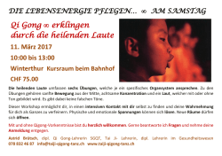Info - Taiji Qigong Tanz