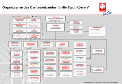 Organigramm des Caritasverbandes - Di&ouml;zesan