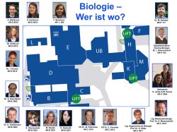 Folie 1 - Department Chemie und Biologie