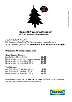 JEDER BAUM HILFT