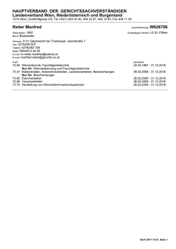 Druckansicht - Hauptverband