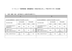 リーフレット「加算税制度（国税通則法）の改正のあらまし」（平成 28 年 12