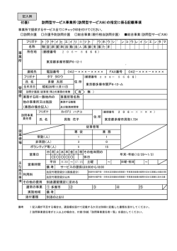 訪問型サービスB