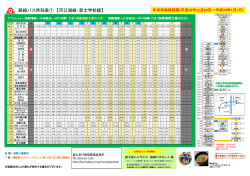 H28/12/29～H29/1/3の時刻表はこちら