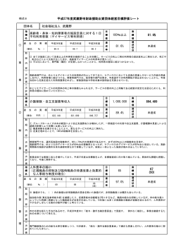 社会福祉法人 武蔵野 （PDF 144.1KB）