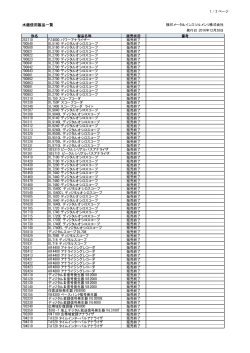 水銀使用製品一覧 - Yokogawa