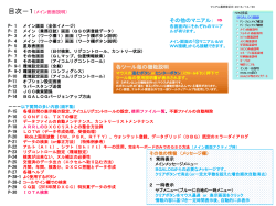 メイン画面マニアル