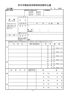 2 試験申込書(A4判2枚) (PDF: 146.7KB)