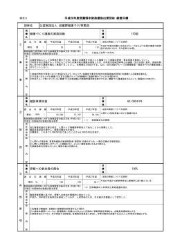 公益財団法人 武蔵野健康づくり事業団 （PDF 171.3KB）