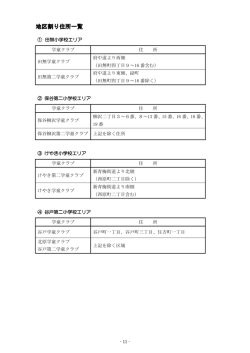 （田無、保谷柳沢、けやき、谷戸第二）（PDF：85KB）