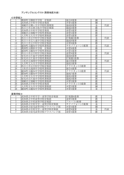 中学校≫ 1 梼原町立梼原中学校 音楽部 混合8重