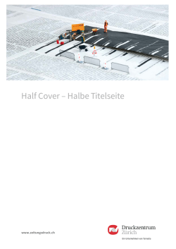 Half Cover – Halbe Titelseite