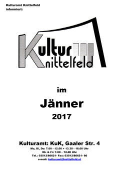 Mailing Jaenner 2017