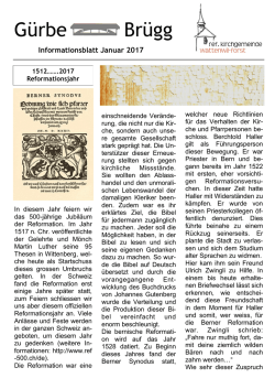 Infos Januar 2017 - Kirche Wattenwil