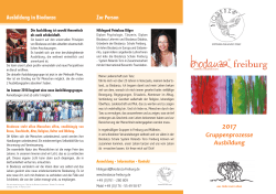 Flyer 2017 Biodanza-Freiburg-Schule Programme herunterladen