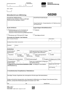 G0260 DRV - Deutsche Rentenversicherung