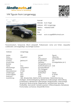 VW Tiguan Allrad Sky, 18.950 EUR