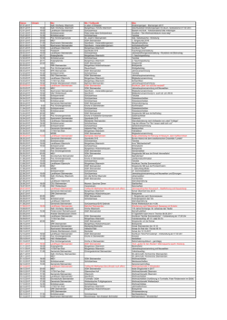 Jahres-Termin-Kalender 2017