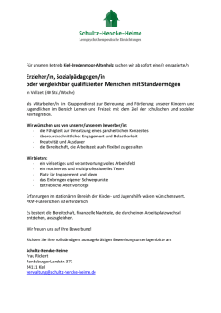 Dieses Stellenangebot als PDF herunterladen - Schultz