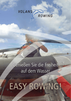 easy rowing! - Volans Rowing