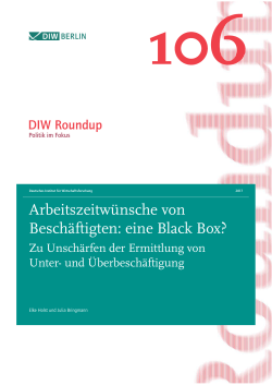 DIW Roundup 106 | PDF, 0.57 MB
