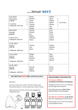 Hausen 01/17 - Seelsorgeeinheit Krauchenwies