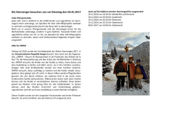 Die Sternsinger besuchen uns am Dienstag den 03.01.2017