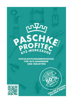 Katalog deutsch - bei Paschke Profitec