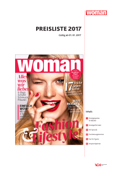 preisliste 2017 - Verlagsgruppe News