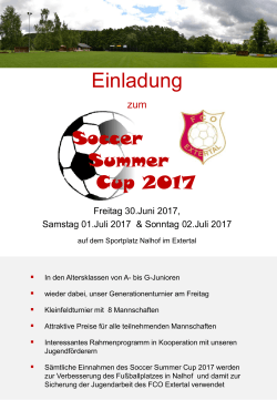 SSCup2017 Info