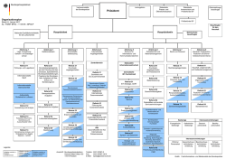 Organigramm des Bundespolizeipräsidiums