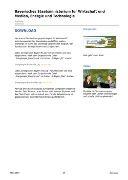 Download: Energiespiel Bayern