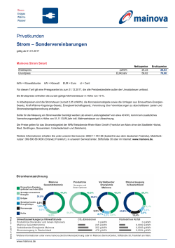 Preisblatt Strom Smart (pdf | 0,54 MB)