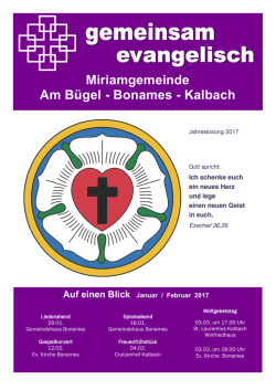 Miriamgemeinde Am B&uuml;gel - Bonames