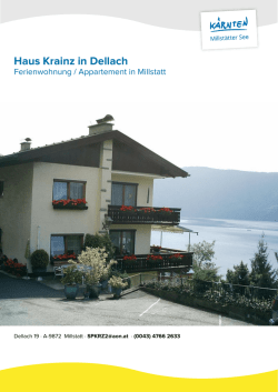 Haus Krainz in Dellach in Millstatt