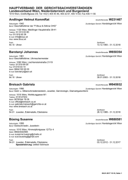 Druckansicht - Hauptverband
