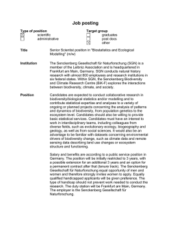 Job posting